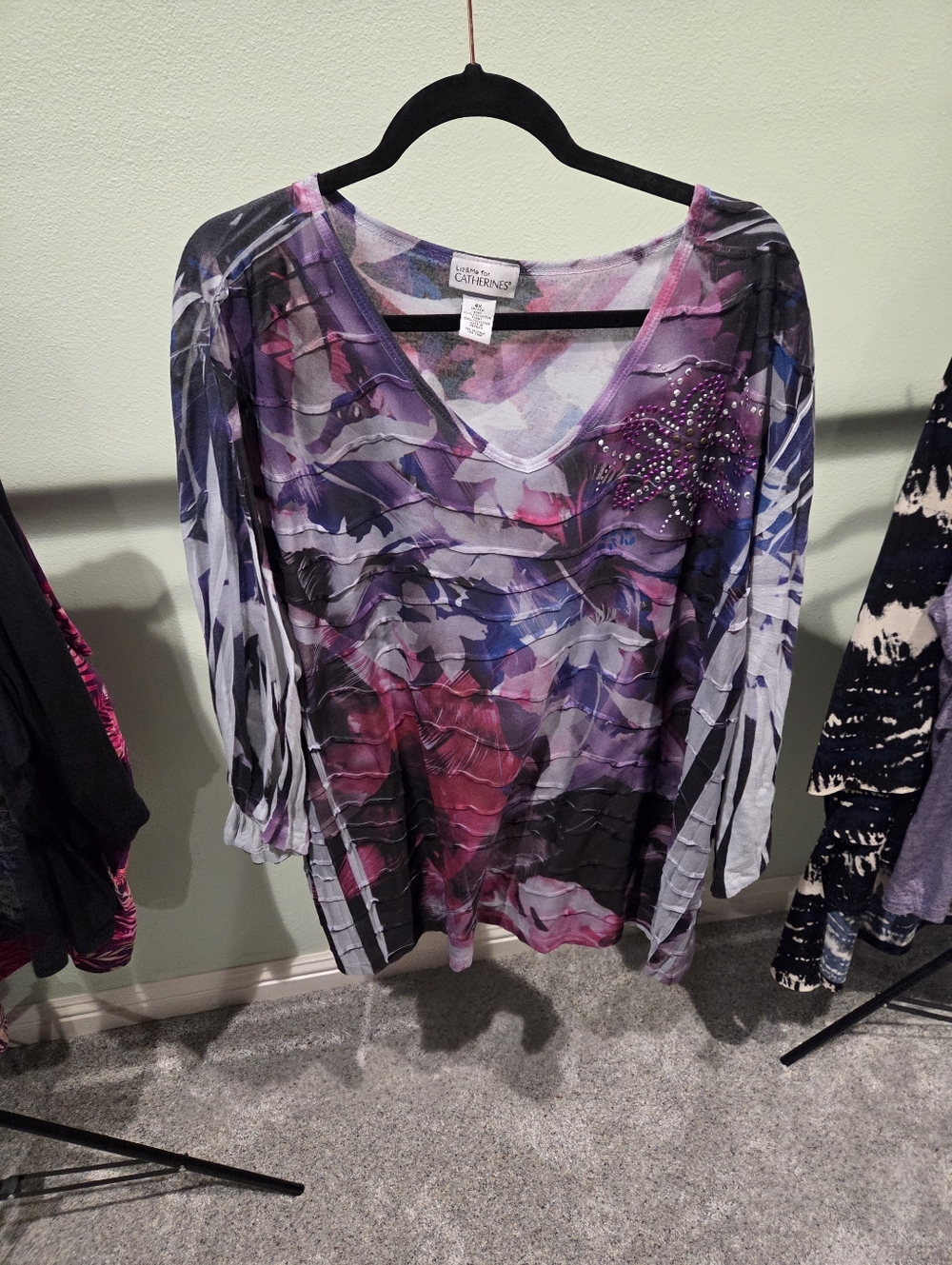 Cathrines Liz & Me Womans Plus Size 4x Shirt Bundle Basics Lot - Picture 6 of 11
